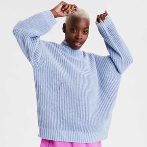Knitted American Eagle Turtle Neck Sweater